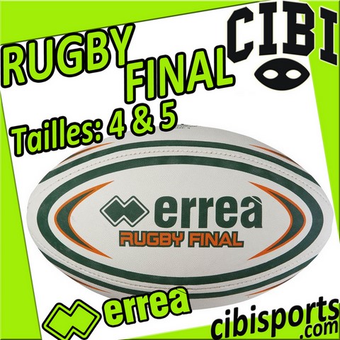 ERREA - BALLON RUGBY FINAL Réf.T0093