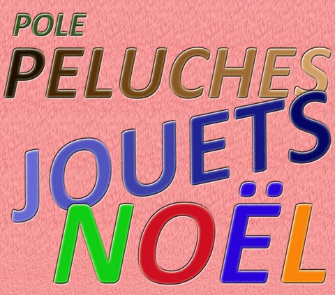 POLE PELUCHES JOUETS NOEL