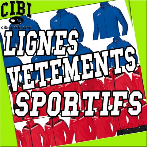 LIGNES VETEMENTS SPORTIFS