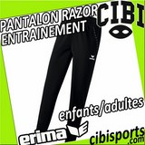ERIMA ligne RAZOR 2.0 : PANTALON D'ENTRAINEMENT élastiqué Razor 2.0