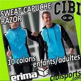 ERIMA ligne RAZOR 2.0 : SWEAT à CAPUCHE Razor 2.0