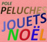 POLE PELUCHES JOUETS NOEL