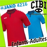 JAKO Maillot Derby Manches Courtes Réf.4216