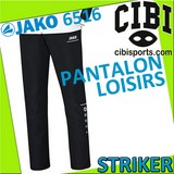 JAKO ligne STRIKER: PANTALON LOISIRS STRIKER Réf.6516
