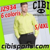 JZ934 CHEMISE POPELINE HOMME ​manches longues