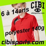 PA458 - POLO SPORT MANCHES COURTES ENFANT PROACT