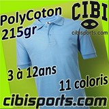 587.52 kid'S POLO POLYCOTON